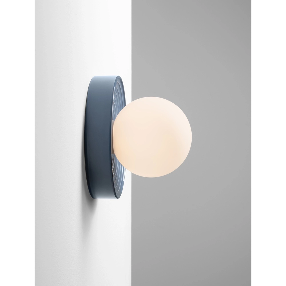 Wandlamp Orbique lichtblauw Ø 22cm Lyora 5212017483867