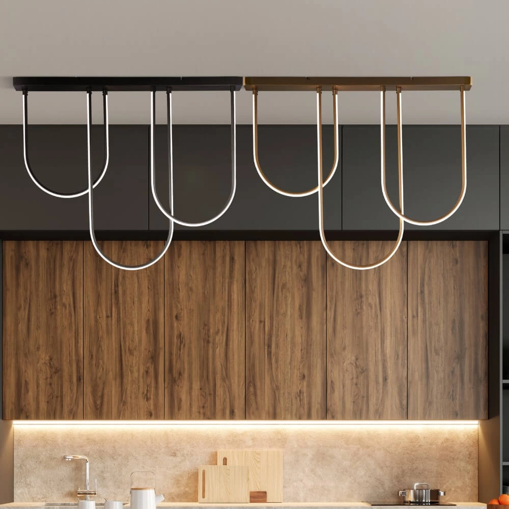 Plafondlamp Chime zwart Searchlight 5053423274515