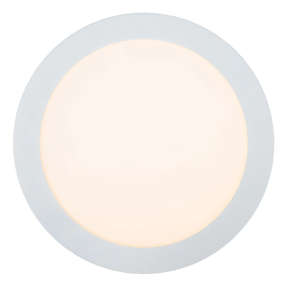 Plafonniere Brice-Led Ø 24cm - IP44 wit Lucide 5411212281302