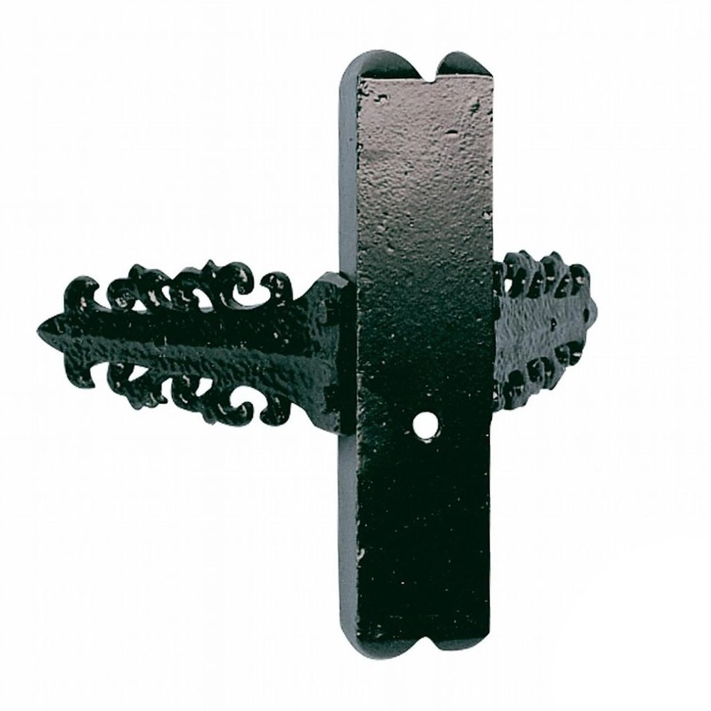 Nostalgische hoeksteun Angle Rig O50 zwart