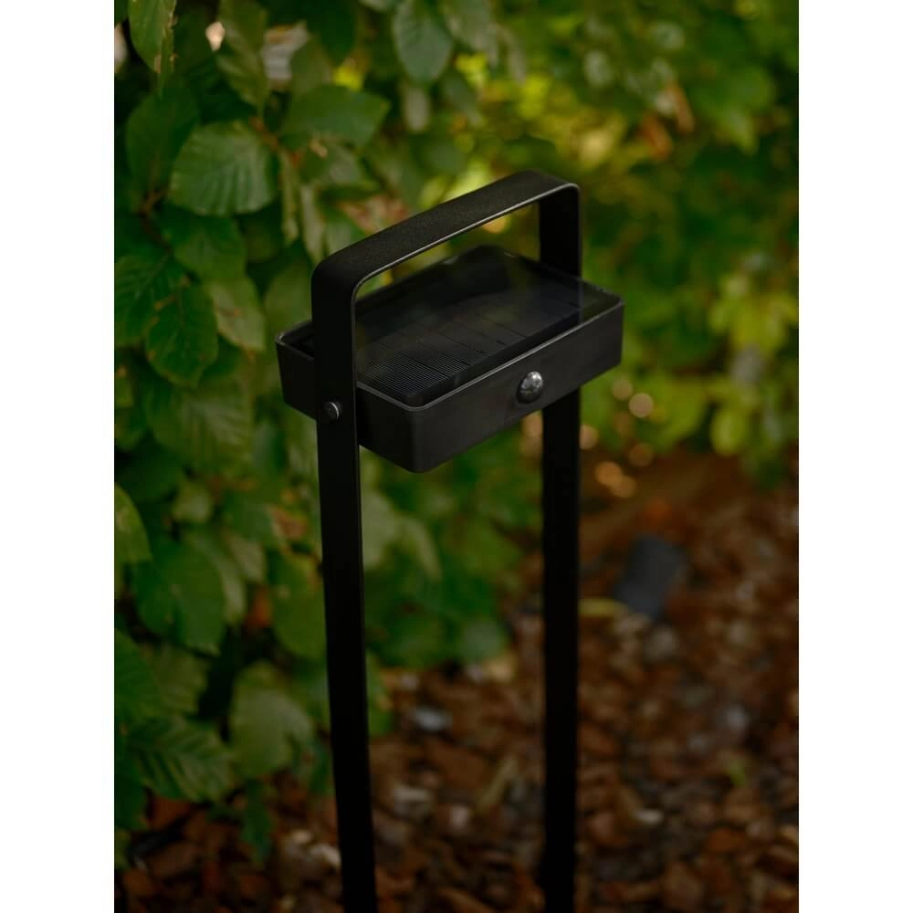 Staande tuinlamp Saulio solar zwart Nordlux 5704924023484