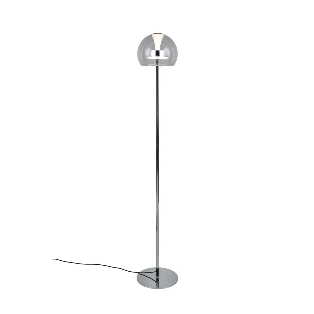 Vloerlamp Flynt chroom Trio 4017807671025