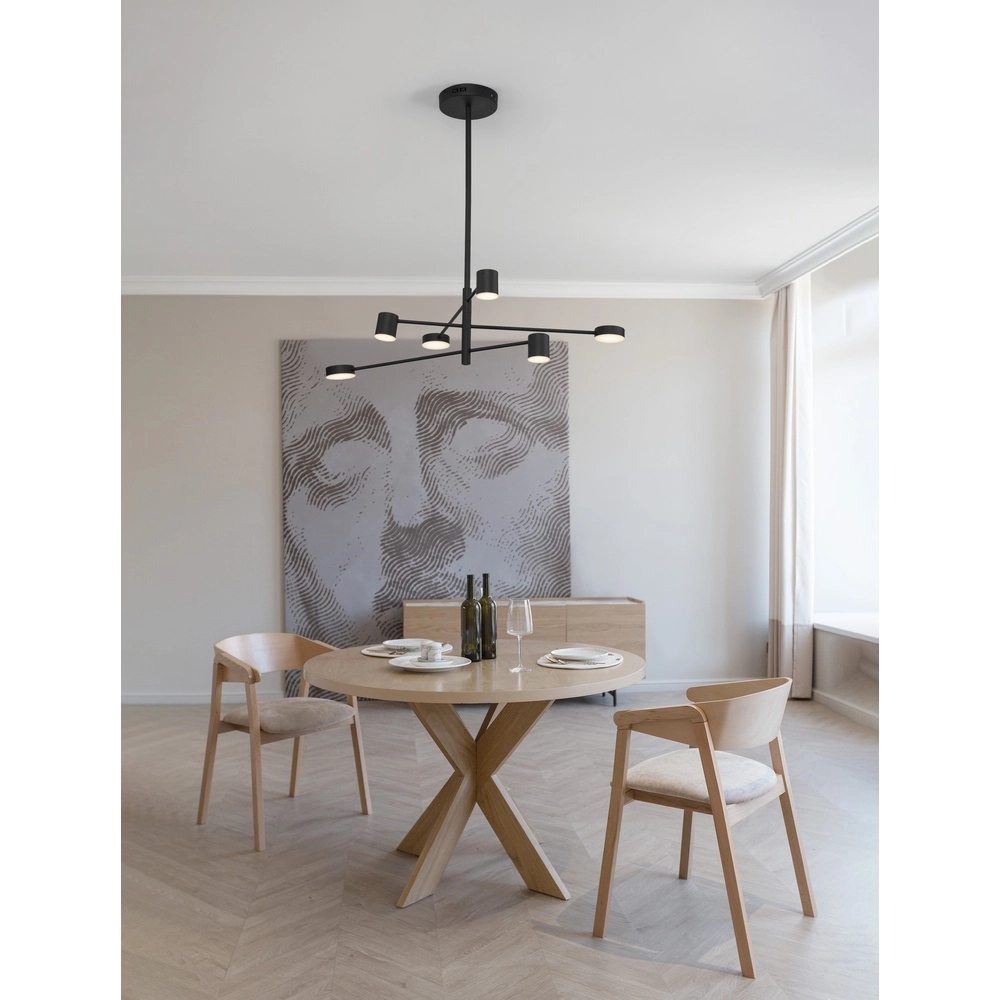 Zwarte hanglamp Nordik S design Lyora 5212017440686