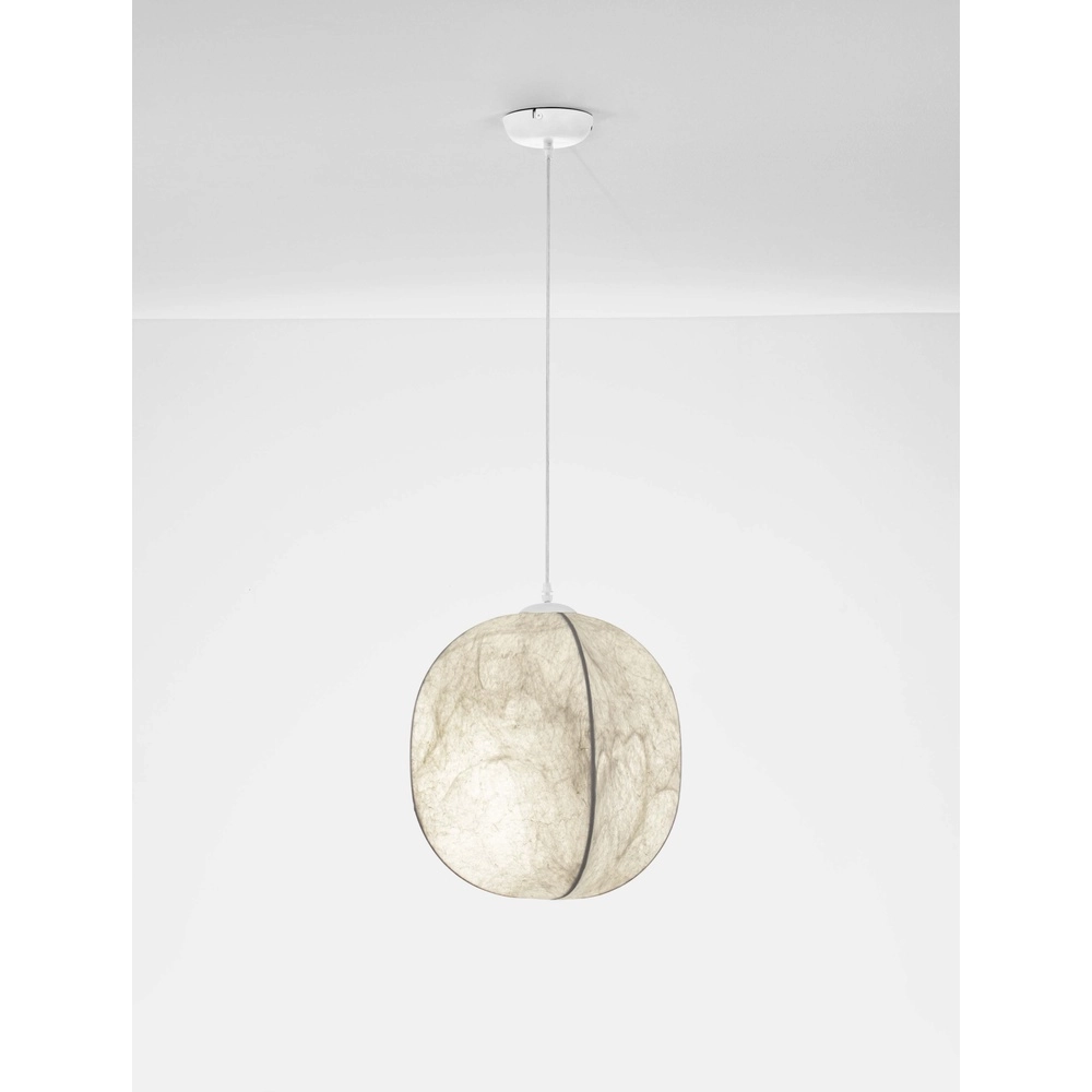 Witte hanglamp Pierida Ø 42cm Witte hanglamp Pierida Ø 42cm