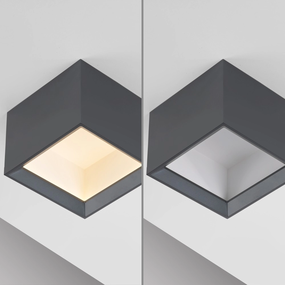 Led opbouwspot Pure Manhattan mystic grey Paul Neuhaus 4012248396827