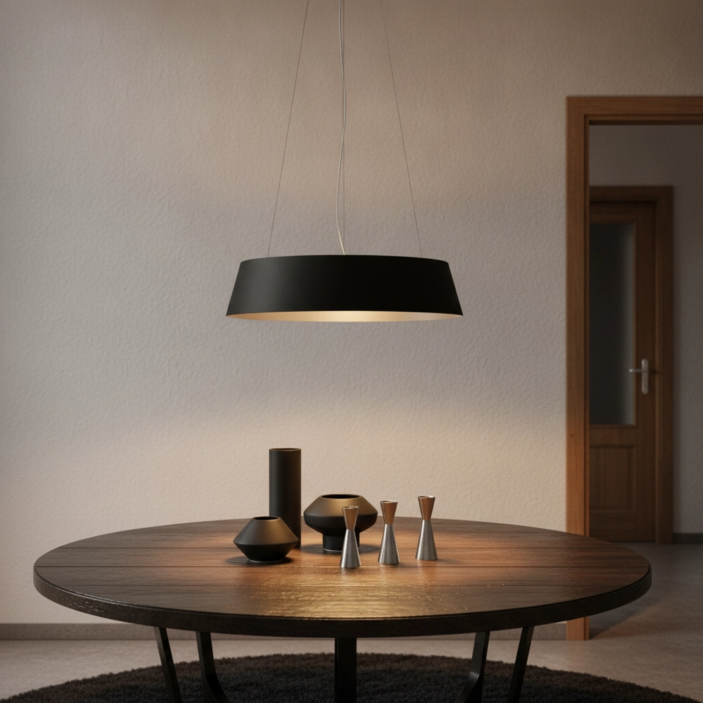 Hanglamp Alba zwart Ø 54cm