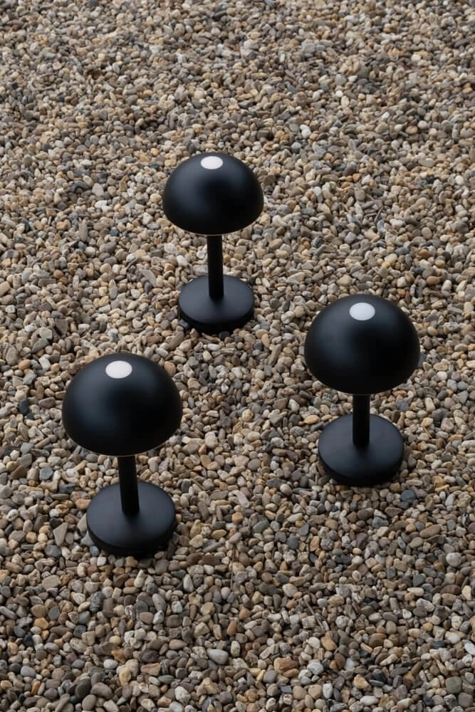 Oplaadbare tafellamp Bug Black Humble 7446023313315