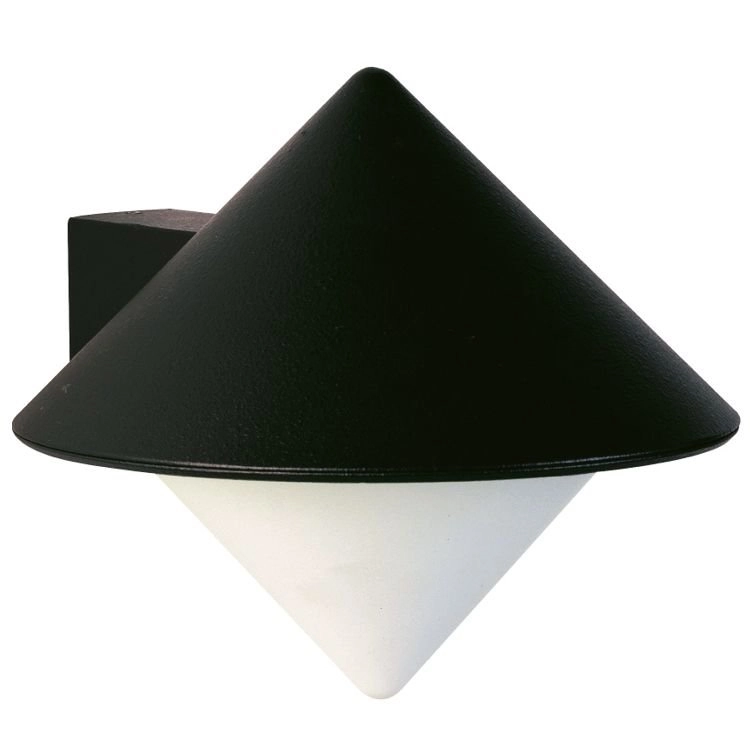 Wandverlichting voor buiten Triangle zwart