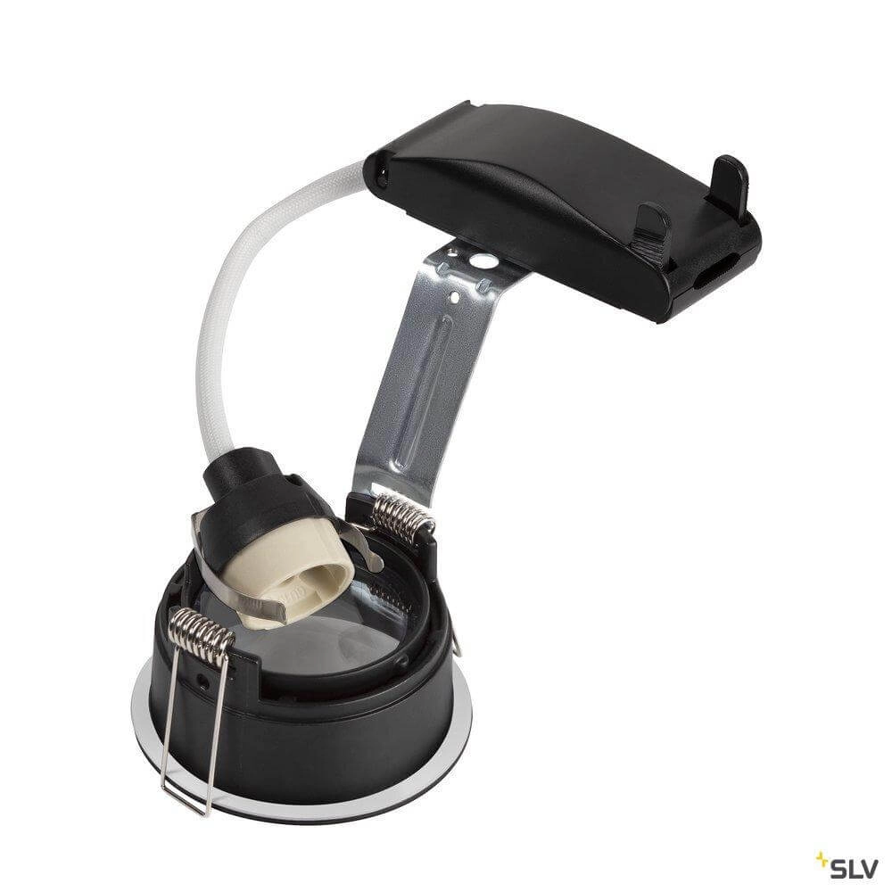 Inbouwspot Horn GU10 Blowerdoor getest zwart SLV 4024163255219