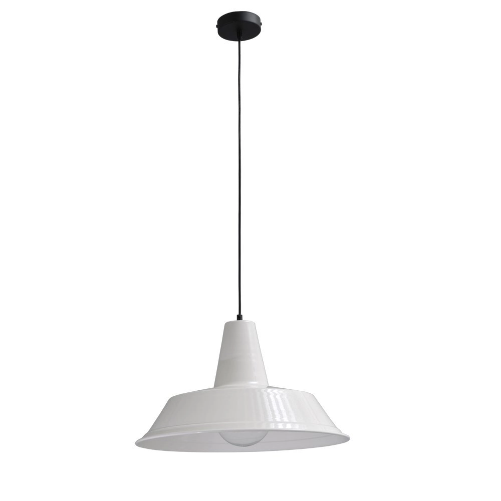 Retro witte hanglamp Industria 45 Masterlight 8718121237718