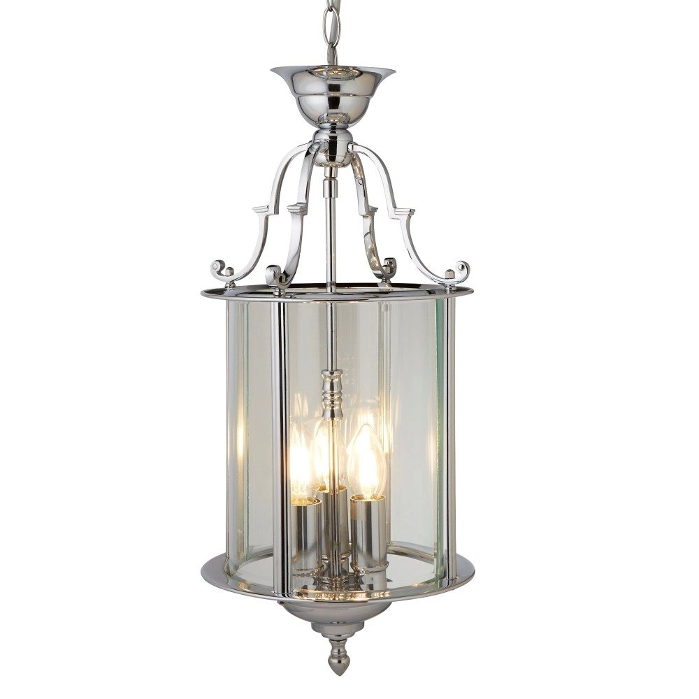 Chrome lantaarn Lanterns Ø 25cm Chrome lantaarn Lanterns Ø 25cm
