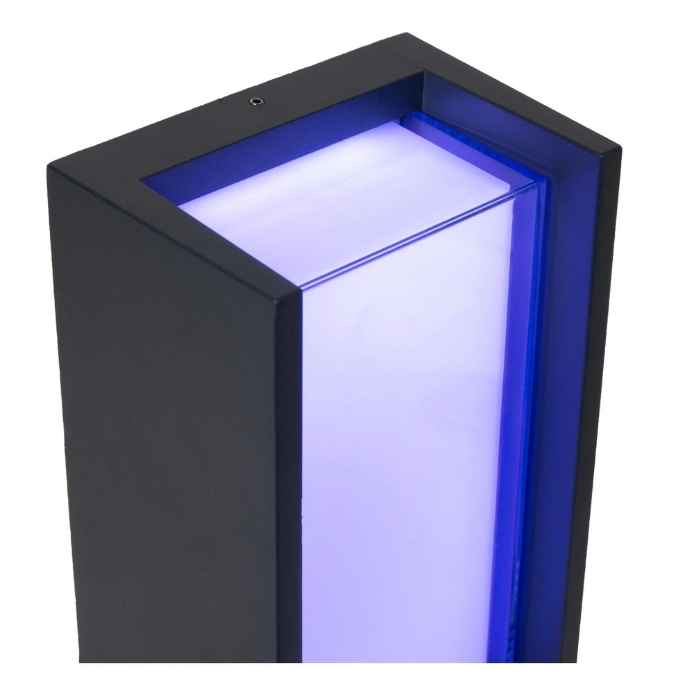 Design wandlamp Quadra zwart Lucide 5411212690296