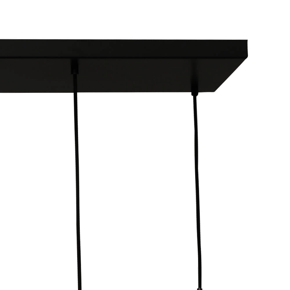 Hanglamp Lava 8x goud glas Ø 24cm Masterlight 8718121286334