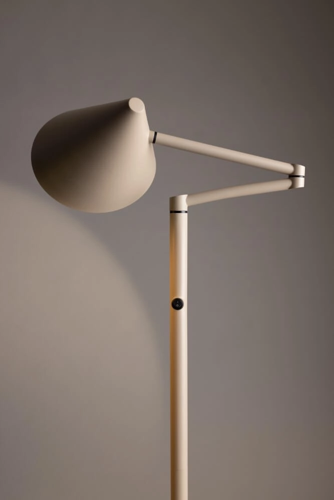 Vloerlamp Marvis zandkleurig design ETH 8720195307051