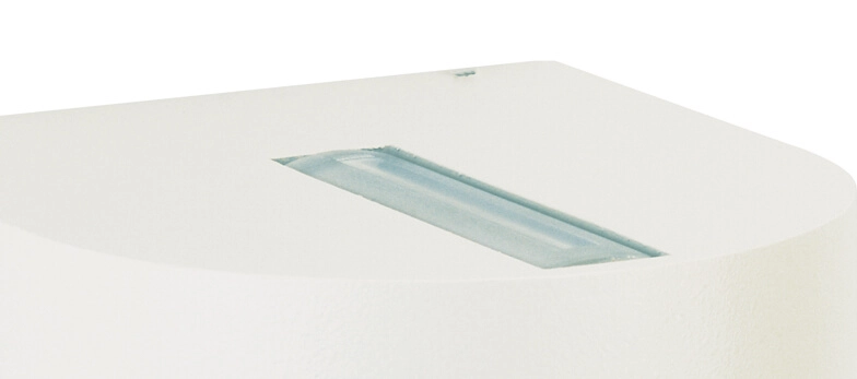 Up down light outdoor Boll small-small wit Albert 4007235824001