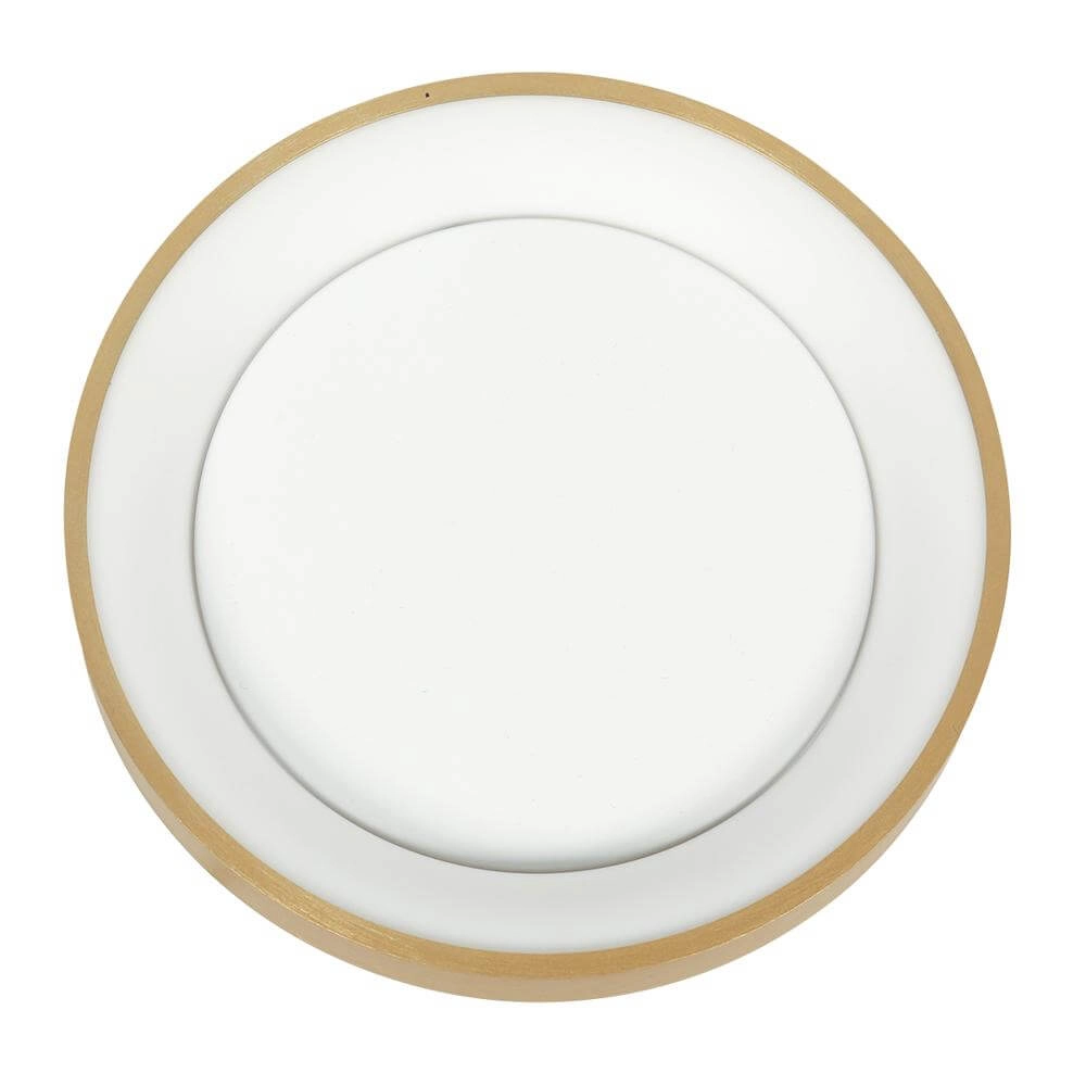 Plafondlamp Ringlede design goud Ø 38cm Steinhauer 8712746171945