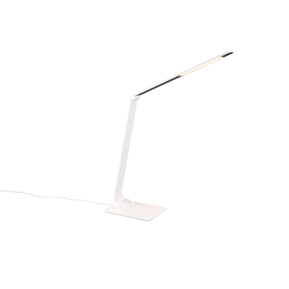 Bureaulamp Travis design wit Trio 4017807600193