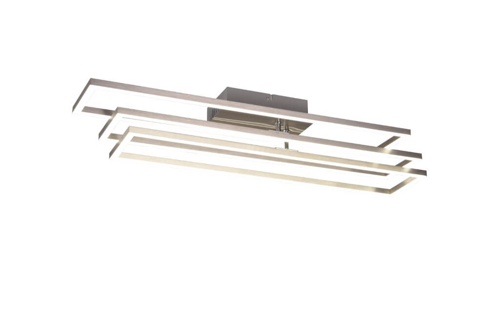 Nikkel plafondlamp Corso design Trio 4017807572667