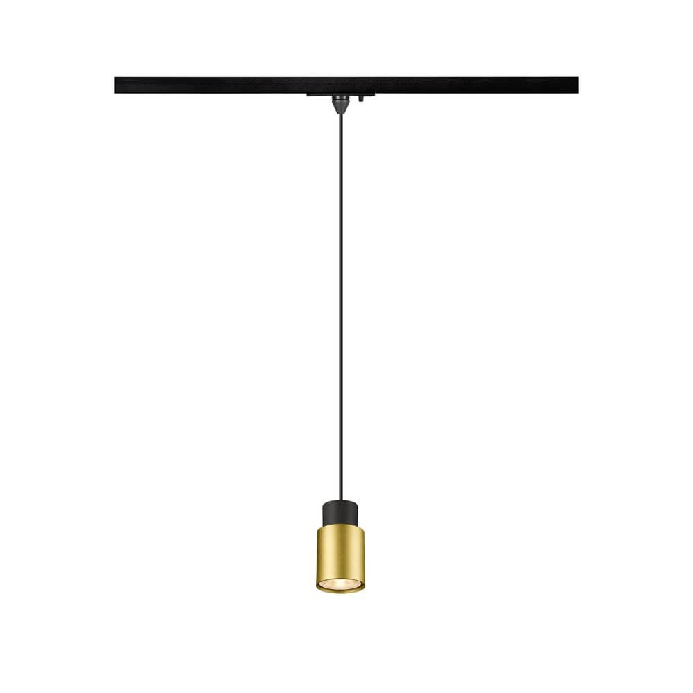 Pendel voor rail Puri 2.0 Tube zwart-goud 1-fase Pendel voor rail Puri 2.0 Tube zwart-goud 1-fase