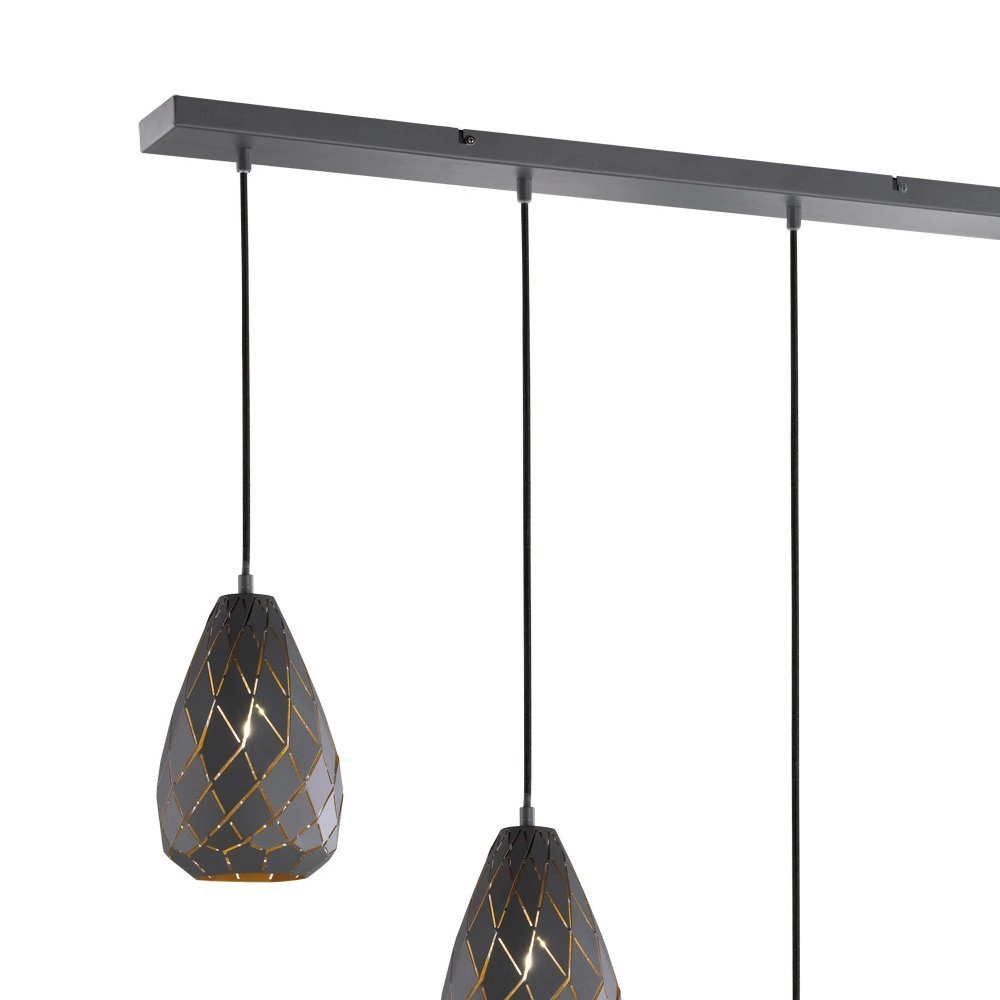 Eetkamer hanglamp Onyx Trio 4017807390353