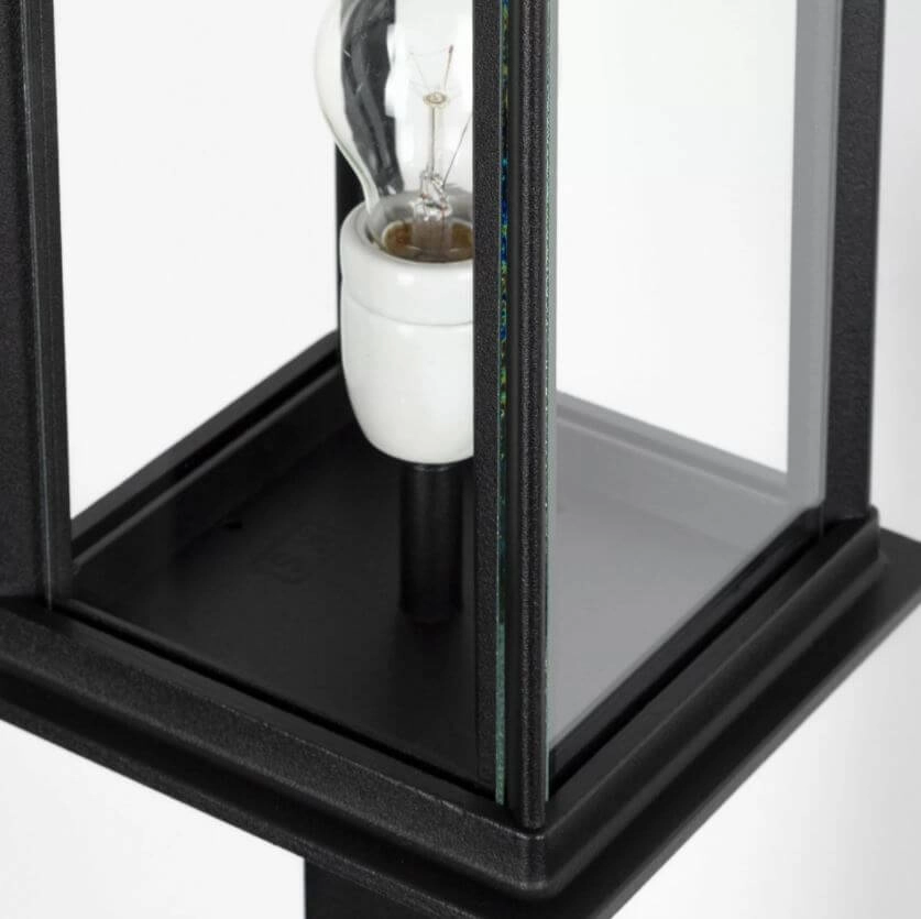 Sokkellamp Praag XL zwart KS Verlichting 8714732132602