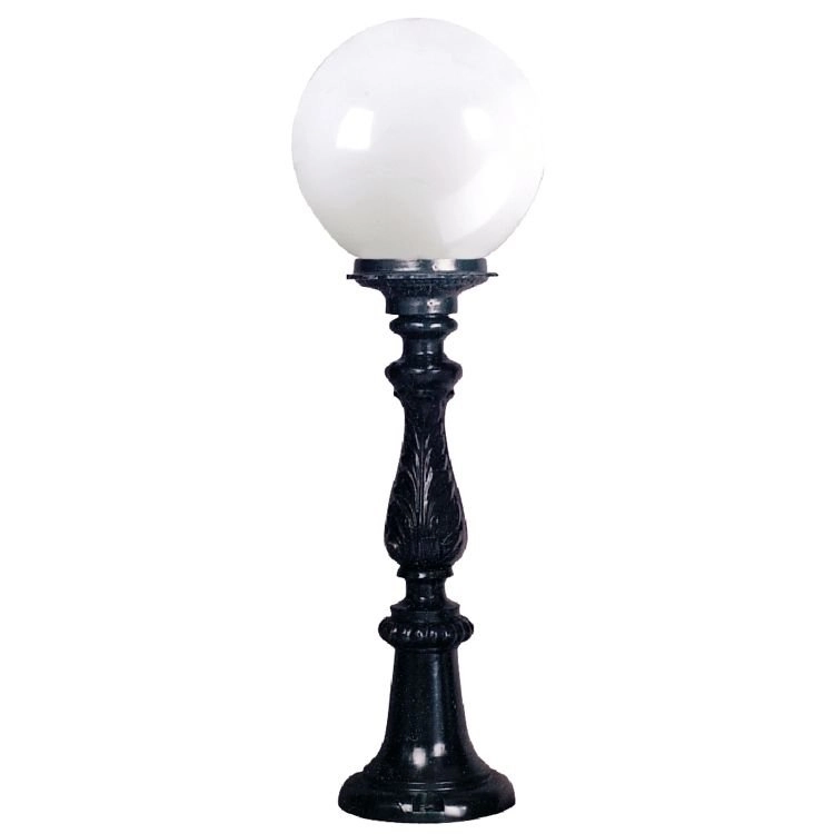 Bollamp Globe R222 nostalgie - zwart Bollamp Globe R222 nostalgie - zwart