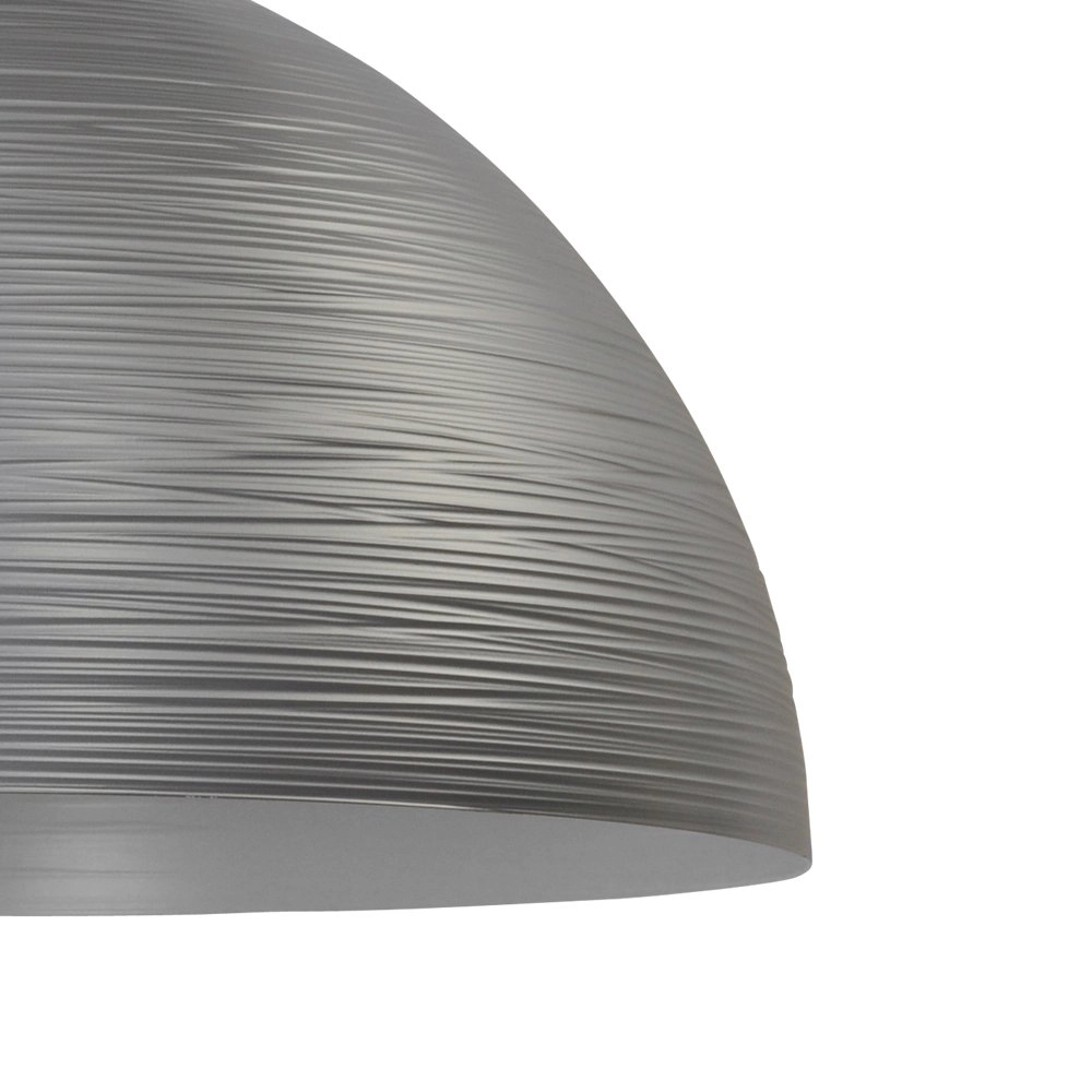 Zilvergrijze hanglamp Concepto 60 Masterlight 8718121238500