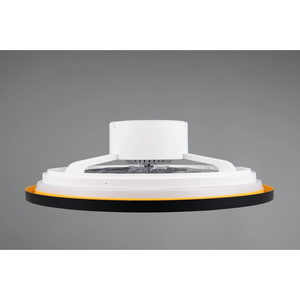 Plafondventilator Varpula zwart met goud Trio 4017807688597