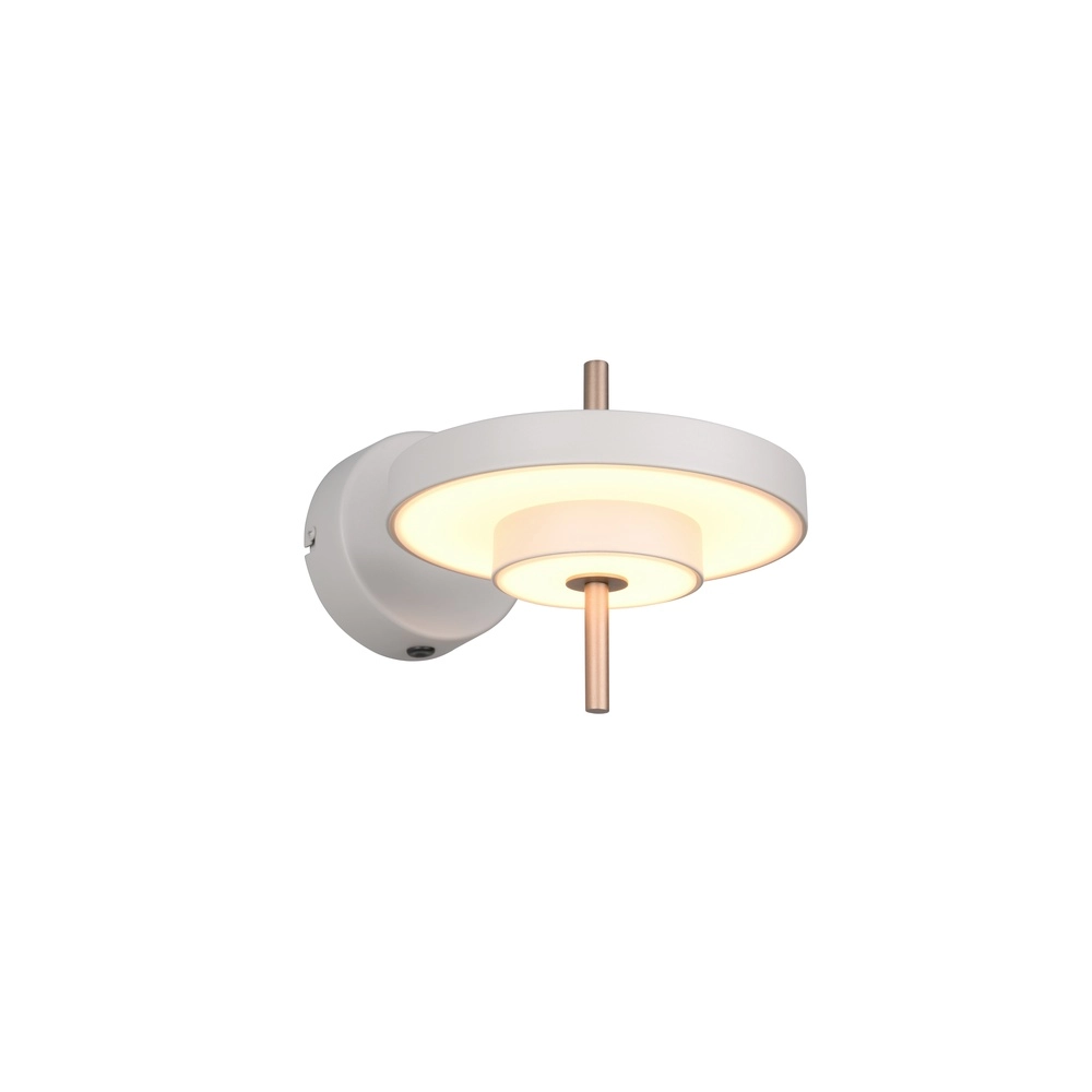 Moderne wandlamp Keaton wit