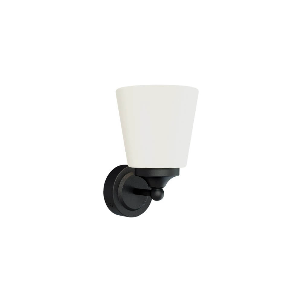 Badkamer wandlamp Bali zwart Badkamer wandlamp Bali zwart