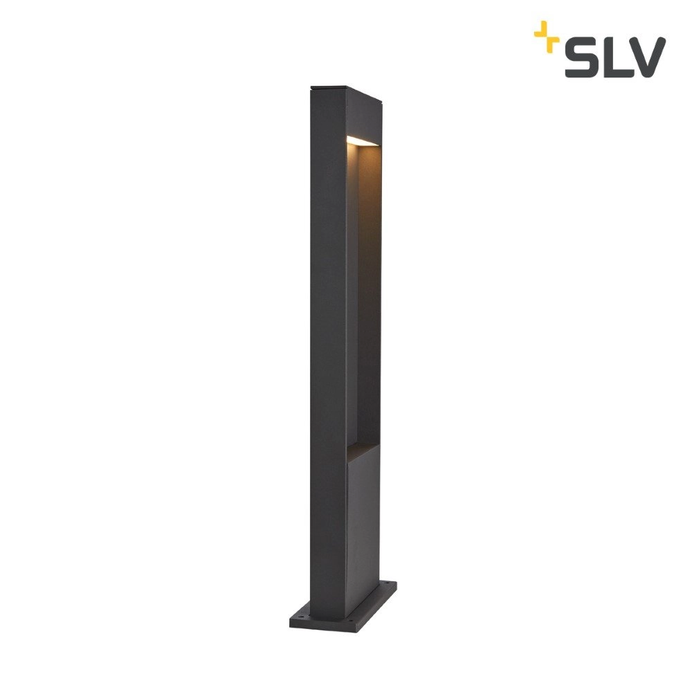Terrasverlichting Flatt 65cm antraciet SLV 4024163231503