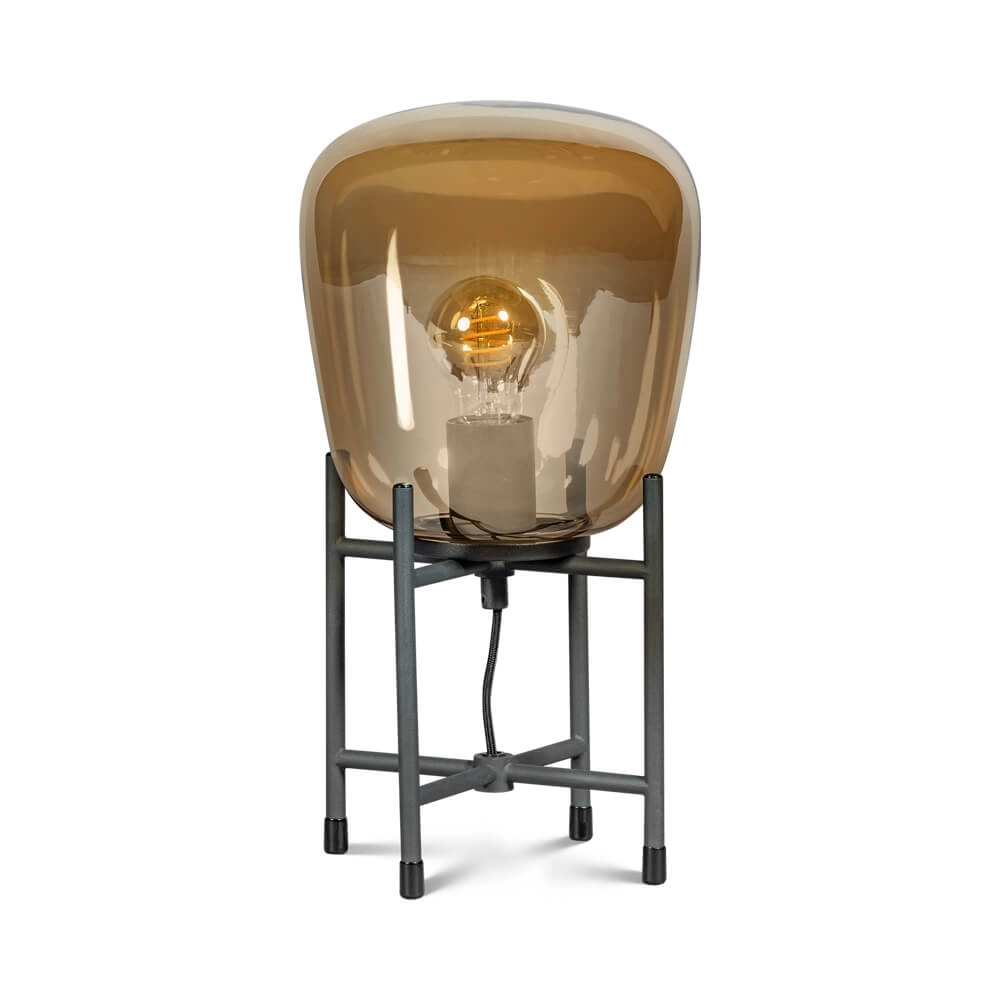 Binnenlamp Benn Gold zwart met goud Binnenlamp Benn Gold zwart met goud