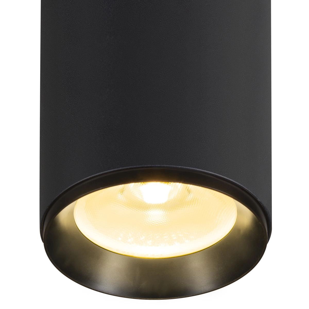 Opbouwspot Numinos XL cilinder zwart 3000K - 60gr SLV 4024163260992