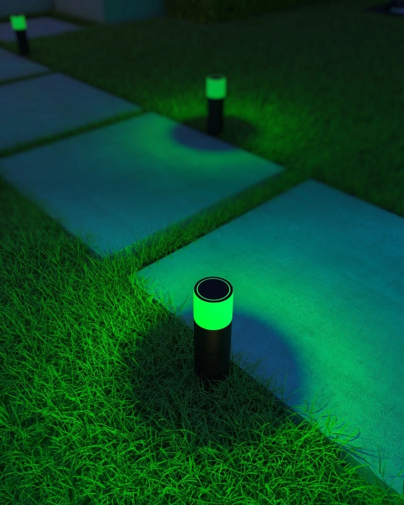 Smart buitenlamp Link Post 45cm - zwart Circle 8712879149545