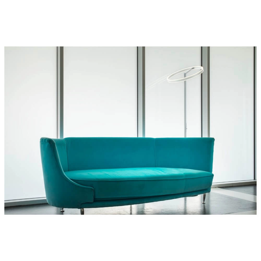 Zwarte design vloerlamp One Straight SLV 4024163265522