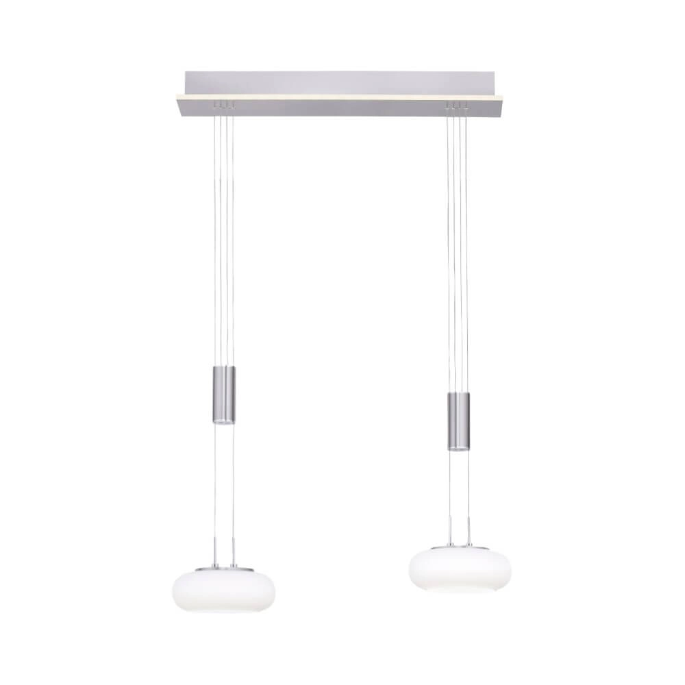 2-lichts hanglamp Q-Etienne metaal Paul Neuhaus 4012248350409