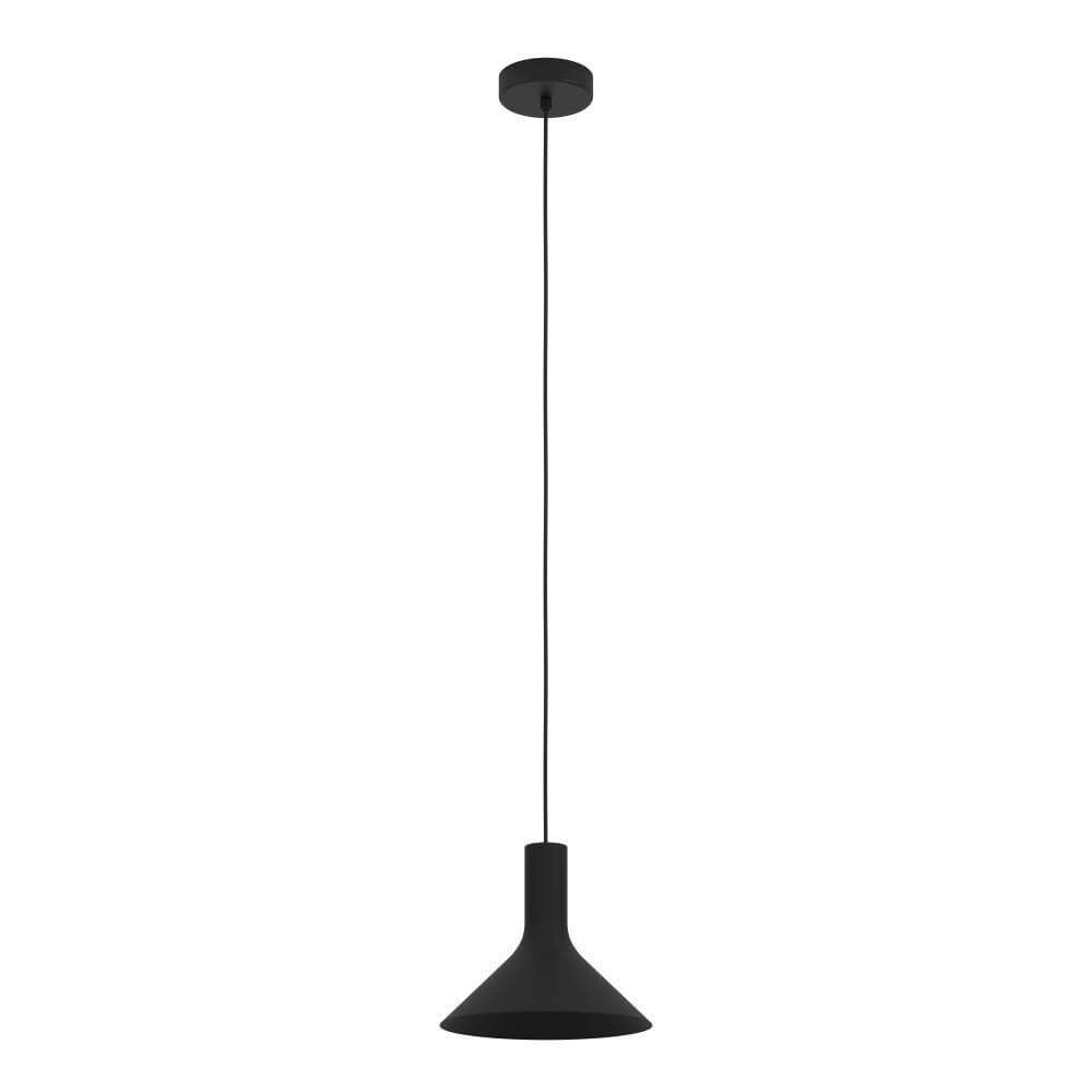Zwarte hanglamp Morescana Ø 25cm