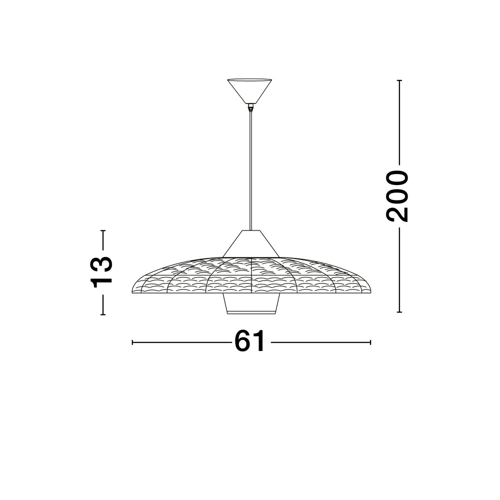 Hanglamp Capa zwart Lyora 5212017452924
