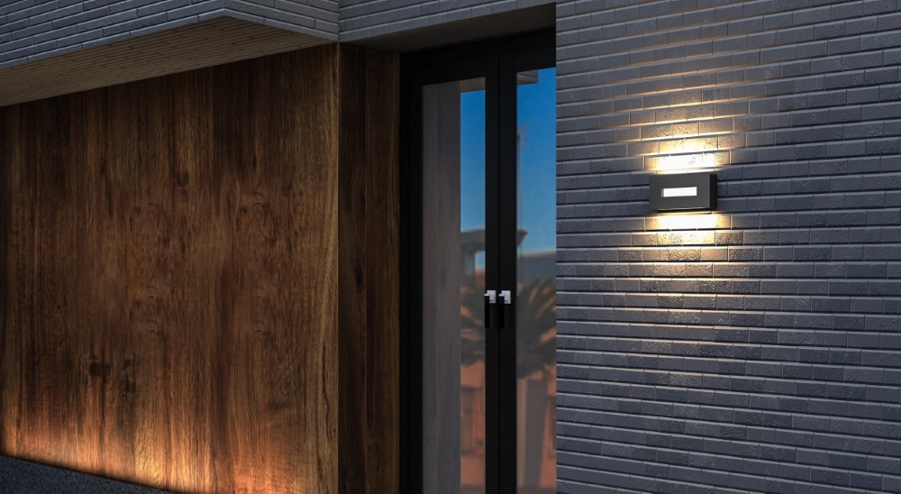 Wandlamp Arteo design grijs