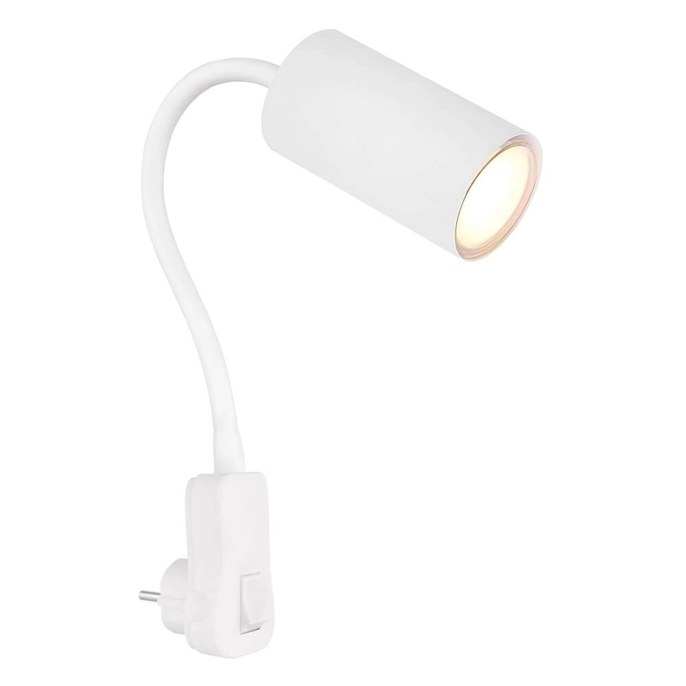 Witte lamp Robby stopcontact Witte lamp Robby stopcontact