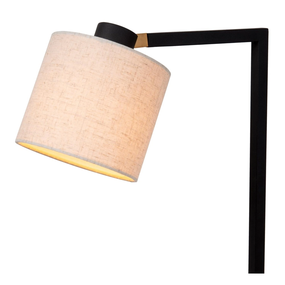 Vloerlamp Lesley zwart Lucide 5411212032188