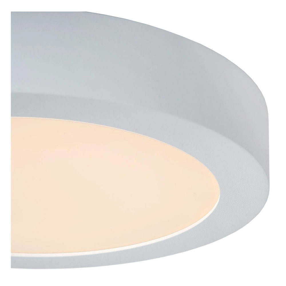 Plafonniere Brice-Led Ø 24cm - IP44 wit Lucide 5411212281302