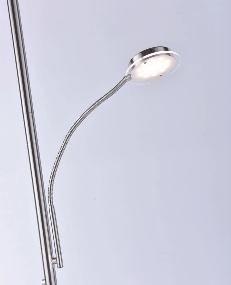 Design leeslamp Hans Round grijs Just Light 4043689946852