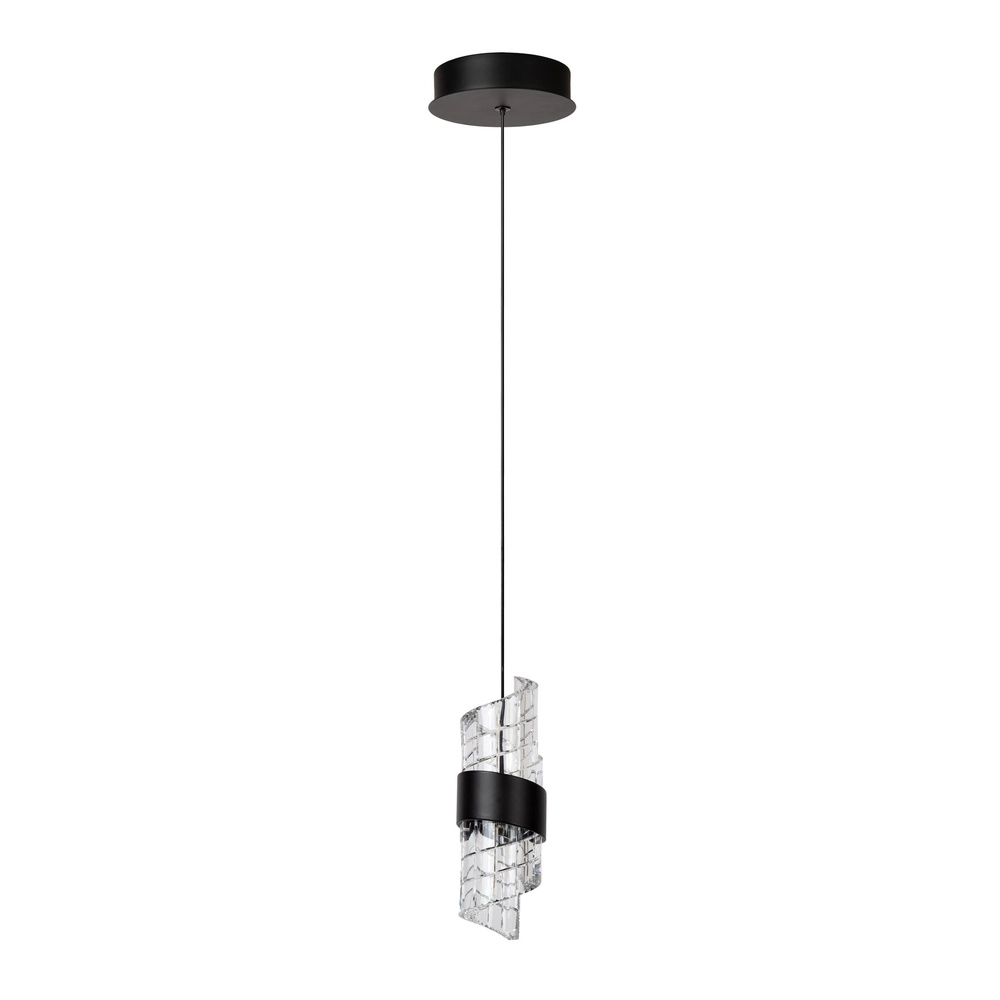 Design hanglamp Kligande zwart Ø 13cm