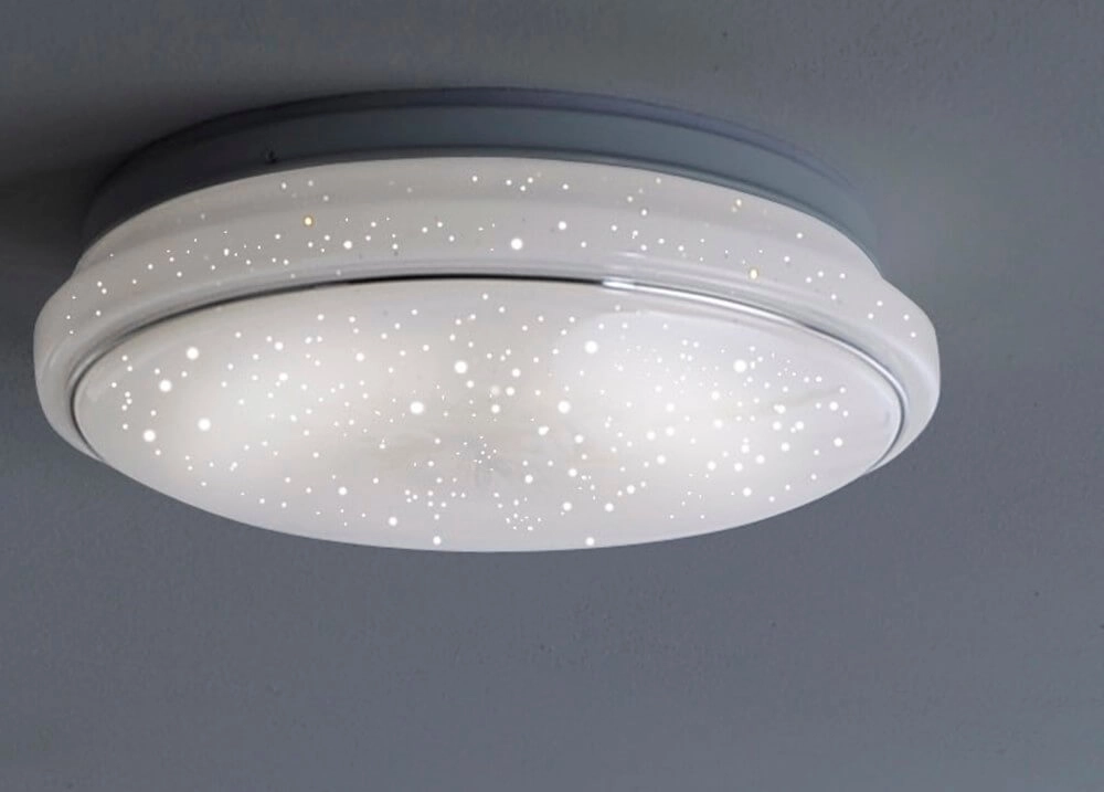 Plafondlamp Jupiter 35cm - 3000-5000K stereffect wit Just Light 4043689927189