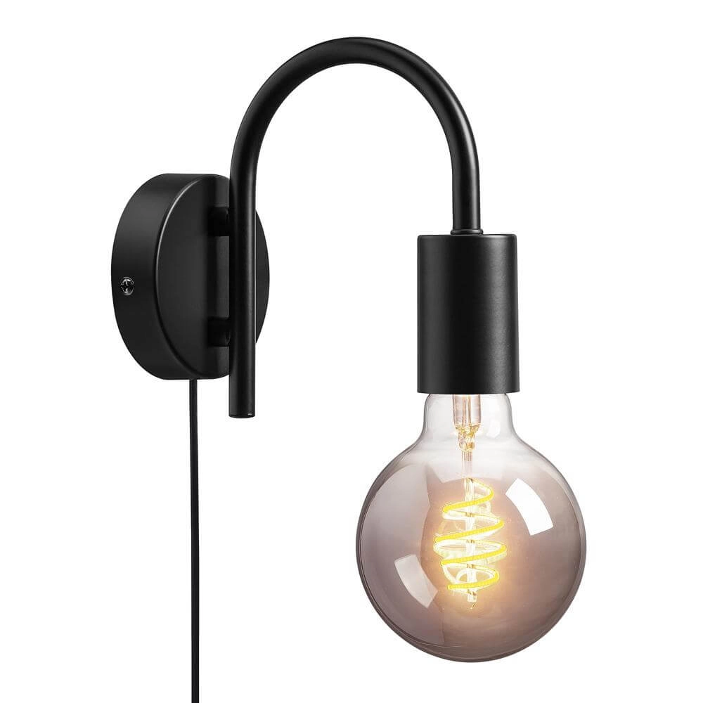 Wandlamp Paco zwart Wandlamp Paco zwart