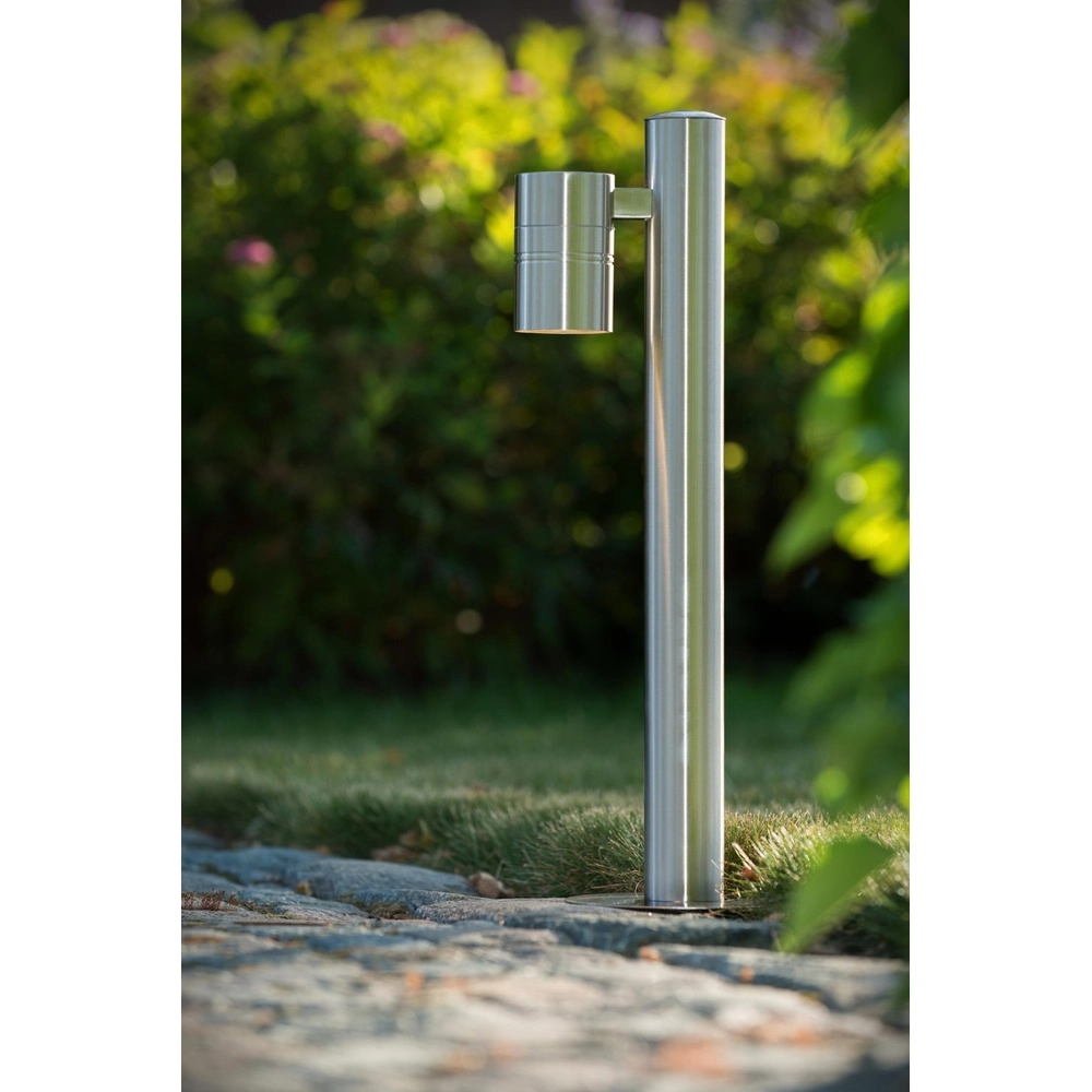 Tuinlamp Arne-Led chroom Lucide 5411212143914