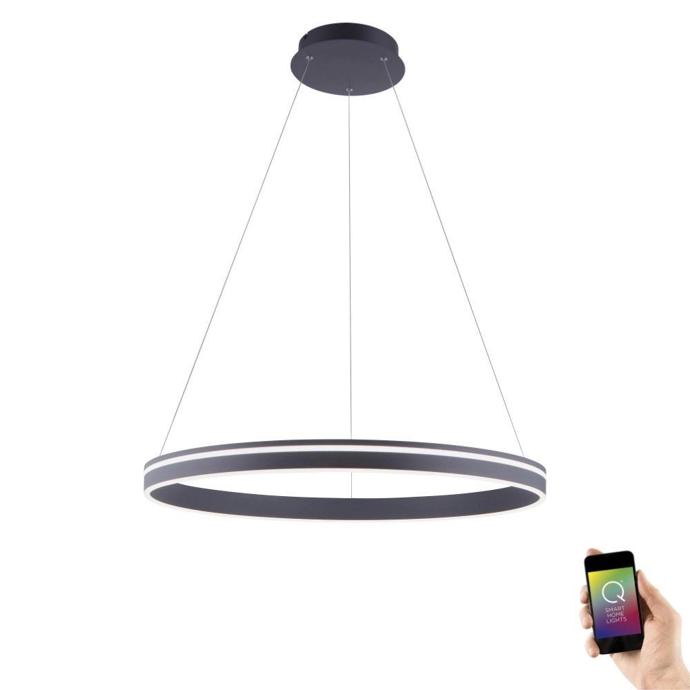 Smart hanglamp Q-Vito Ø 80cm Paul Neuhaus 4012248336045