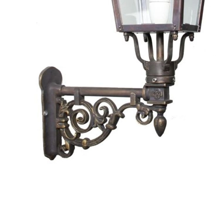 Nostalgische Wandlamp Brandenburg 90cm bronsbruin KS Verlichting 8714732126502