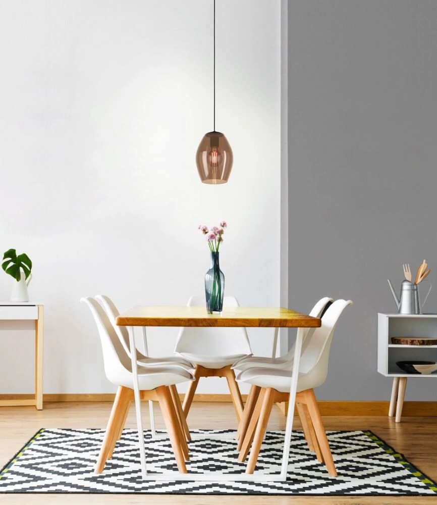 Hanglamp amberglas Estanys 1 Ø 19cm Stars of Light 9008606235933